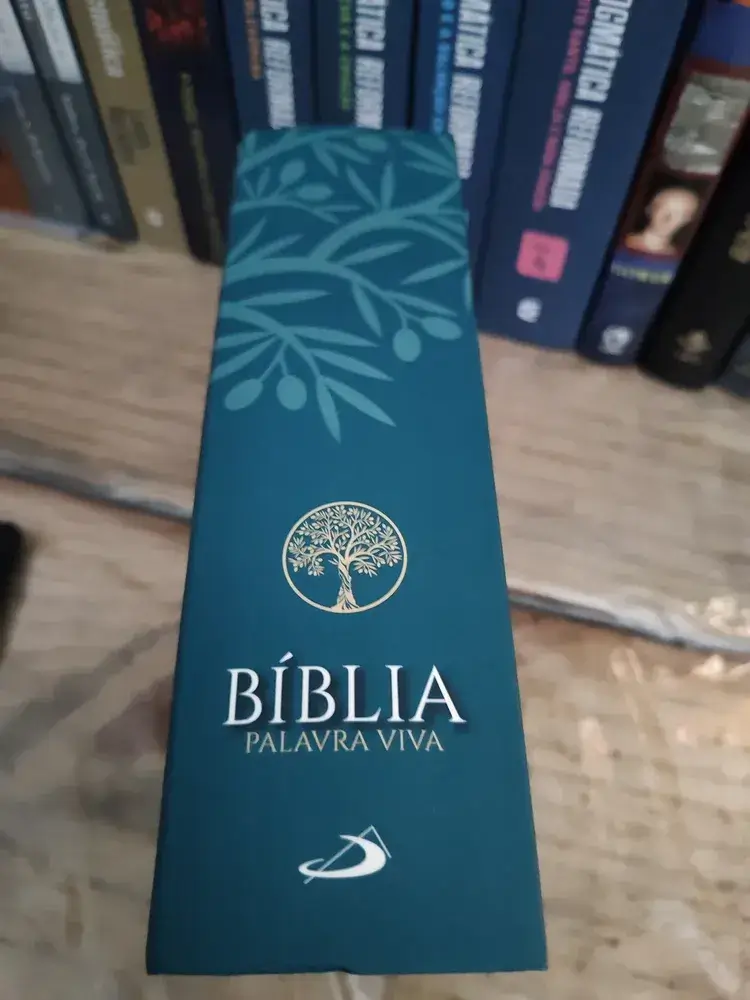 Bíblia Palavra Viva detalhe lateral