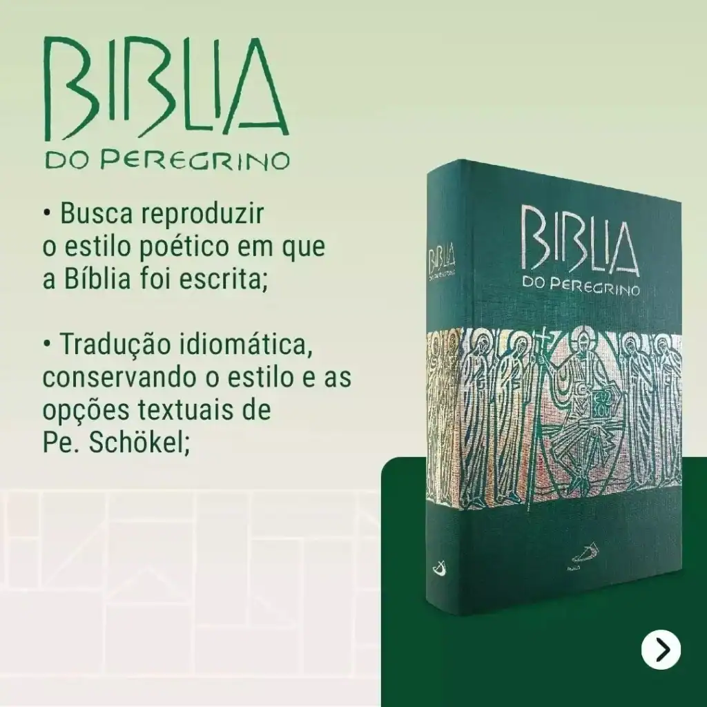 Bíblia do Peregrino - Encadernado Capa dura Paulus