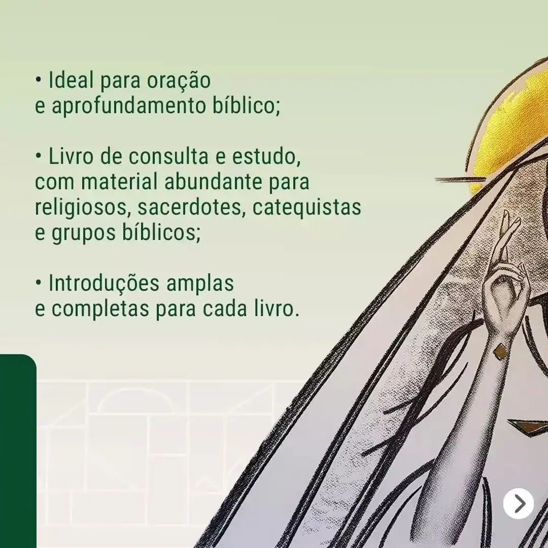 Estudo bíblico, livros religiosos, catequese, oração, aprofundamento bíblico, materiais abundantes, grupos bíblicos, introduções completas.