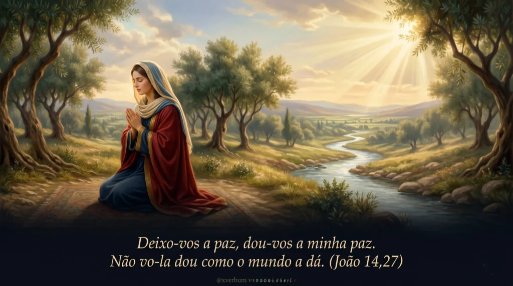 Deixo-vos a paz. Jo 14, 27.